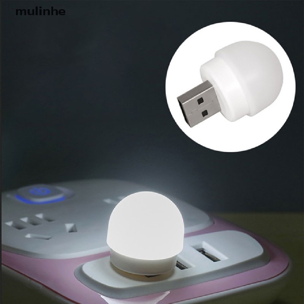 Đèn LED Tròn Nhỏ Cắm Sạc USB Di Động Đa Ứng Dụng