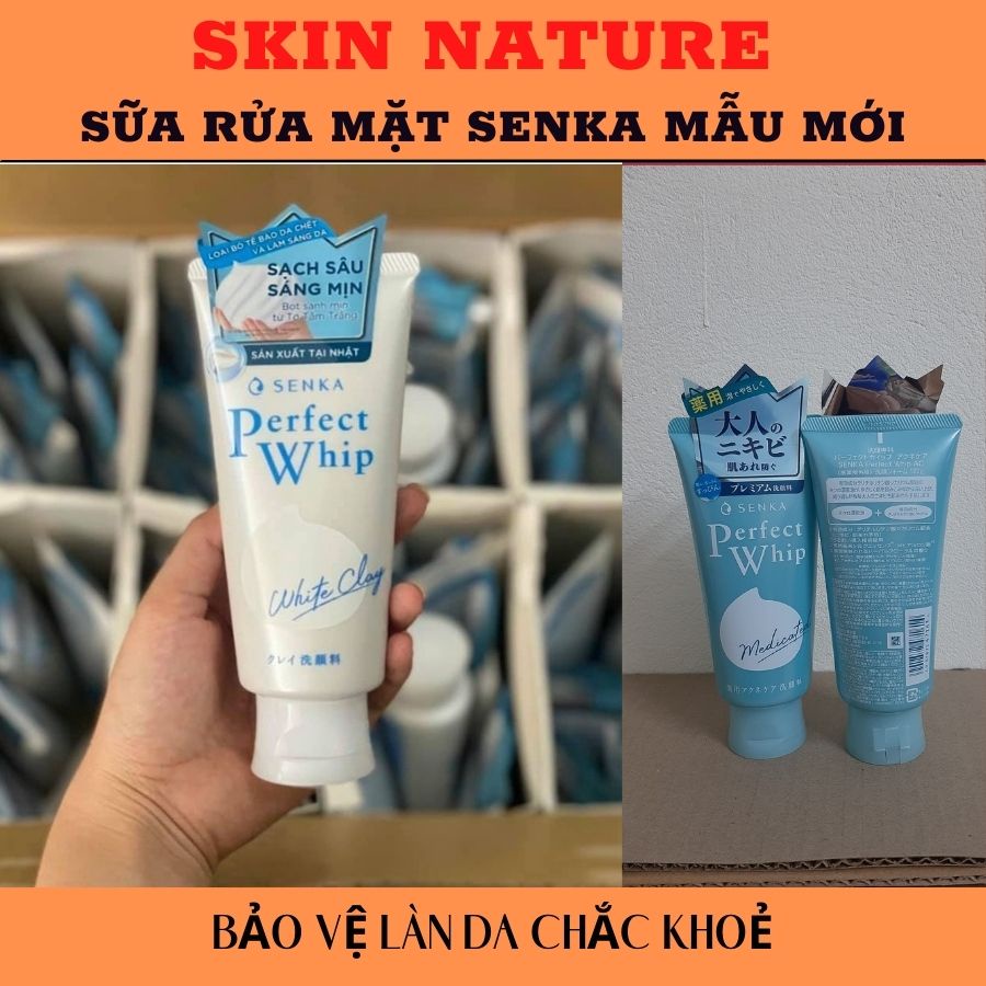Sữa rửa mặt tạo bọt Senka phù hợp với mọi loại da hot nhất