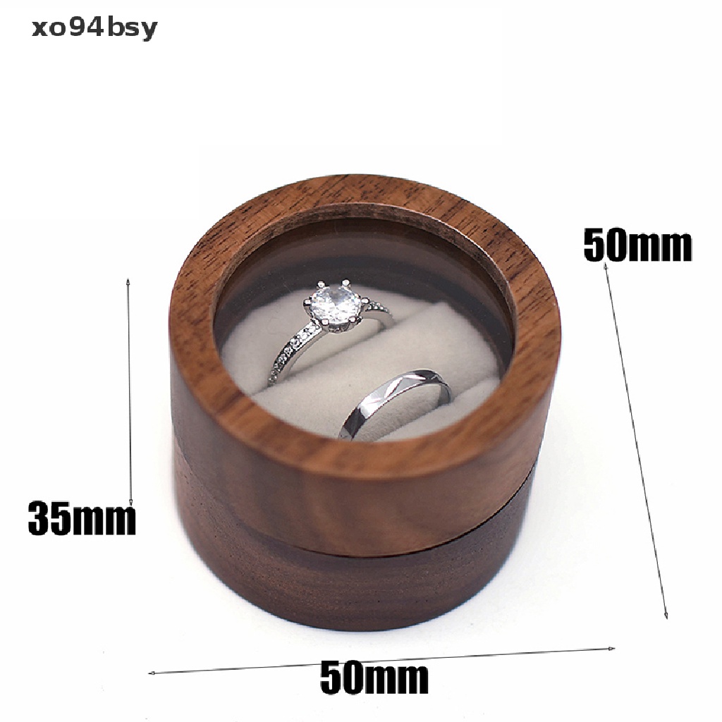 Hộp Gỗ Đựng Nhẫn Cưới xo94bsy Ốp
