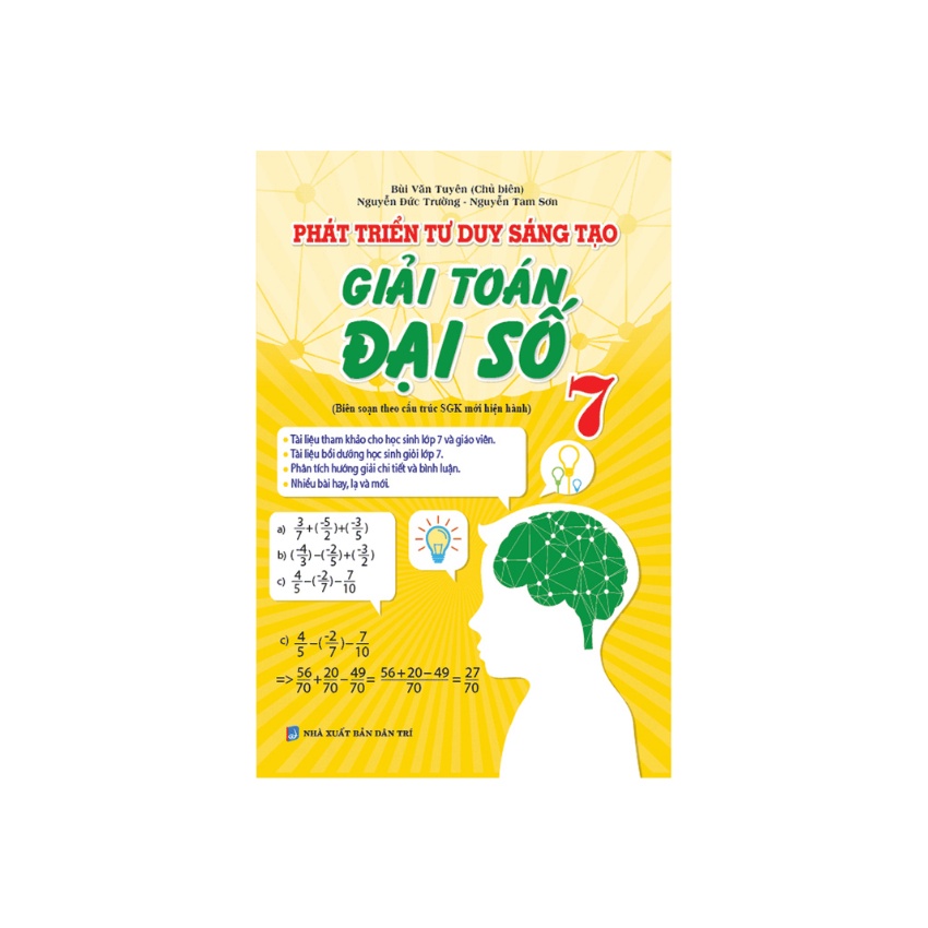 Sách - Phát Triển Tư Duy Sáng Tạo Giải Toán Đại Số 7