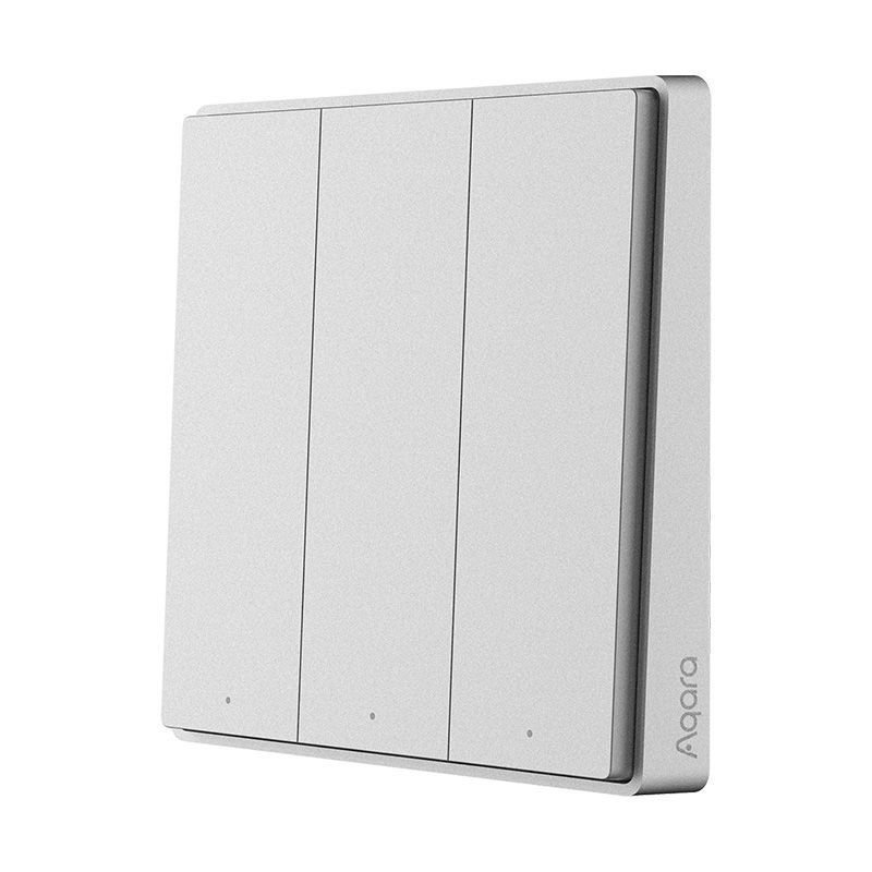 Mặt nạ màu xám/vàng thay thế công tắc Aqara D1 - Kích thước chuẩn 86x86mm