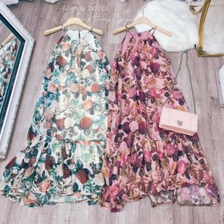 Váy hoa 2 dây yếm cực xinh