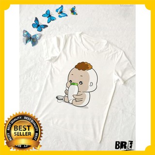 [Bán Chạy] ÁO THUN CỦ CẢI TRẮNG - VẢI ĐẸP