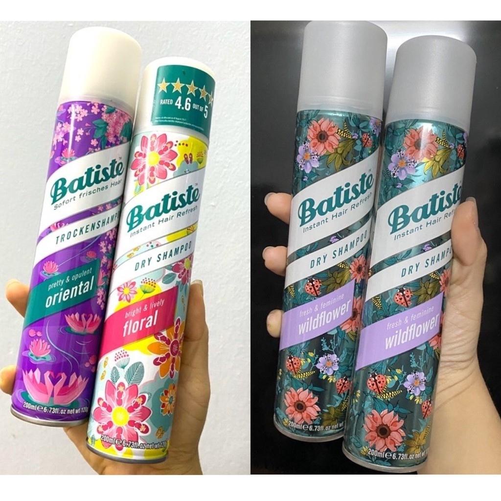 Dầu Gội Khô Batiste Dry Shampoo 200ml