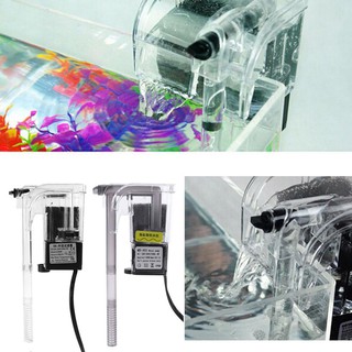 Waterfall Aquarium Fish Tank Filter External Hang up Filter Water Pump