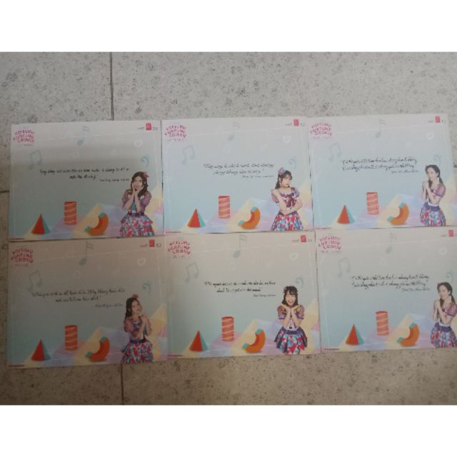 Postcard SGO48 Single 2nd Thất Tình Tích Cực