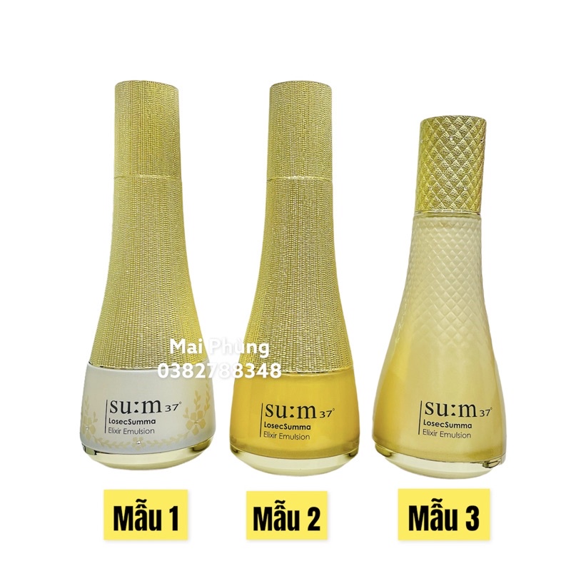 Sữa dưỡng tái sinh Sum37 Losec Summa tách sét