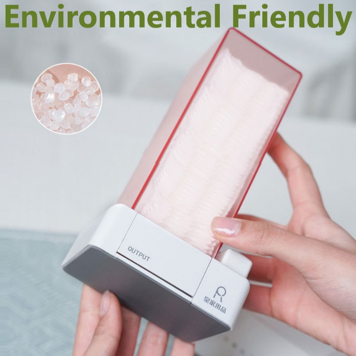 Hộp Đựng Bông Tẩy Trang Tự Động Chống Bụi