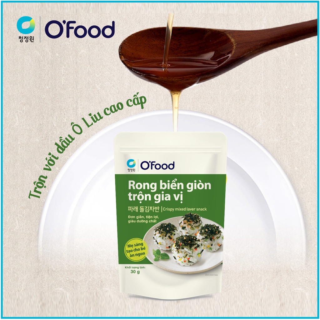 Rong biển giòn trộn gia vị O'Food (30g)
