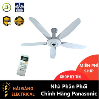 Quạt Trần Panasonic F-60WWK Chính Hãng - Made in Malaysia - Bảo Hành Chính Hãng Panasonic 12 Tháng