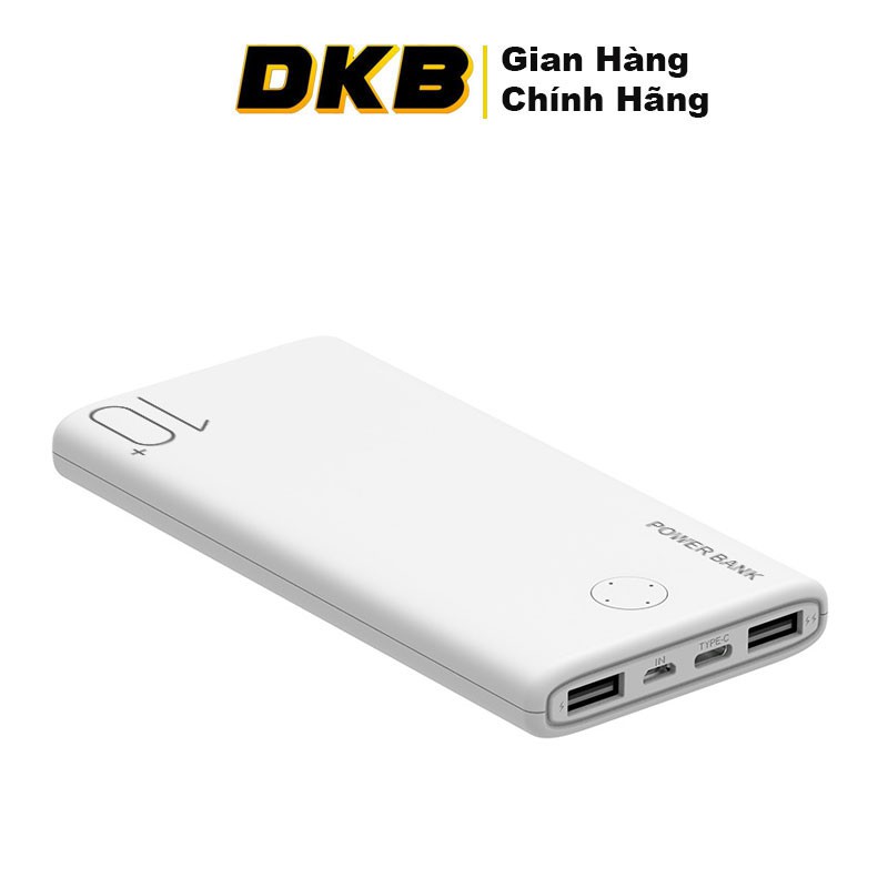 Sạc dự phòng chính hãng DKB 10000mah bảo hành chính hãng 6 tháng lỗi 1 đổi 1 3 màu