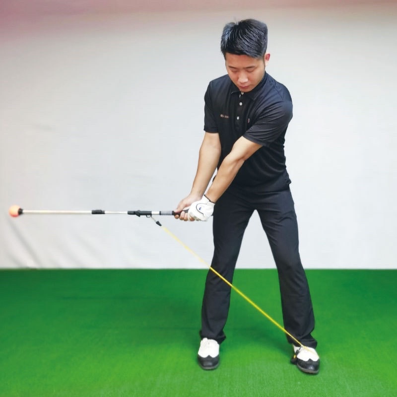 Gậy tập golf thu gọn luyện Swing chỉnh tư thế lưng tập thể lực và nhiều bài tập khác nhau GS004