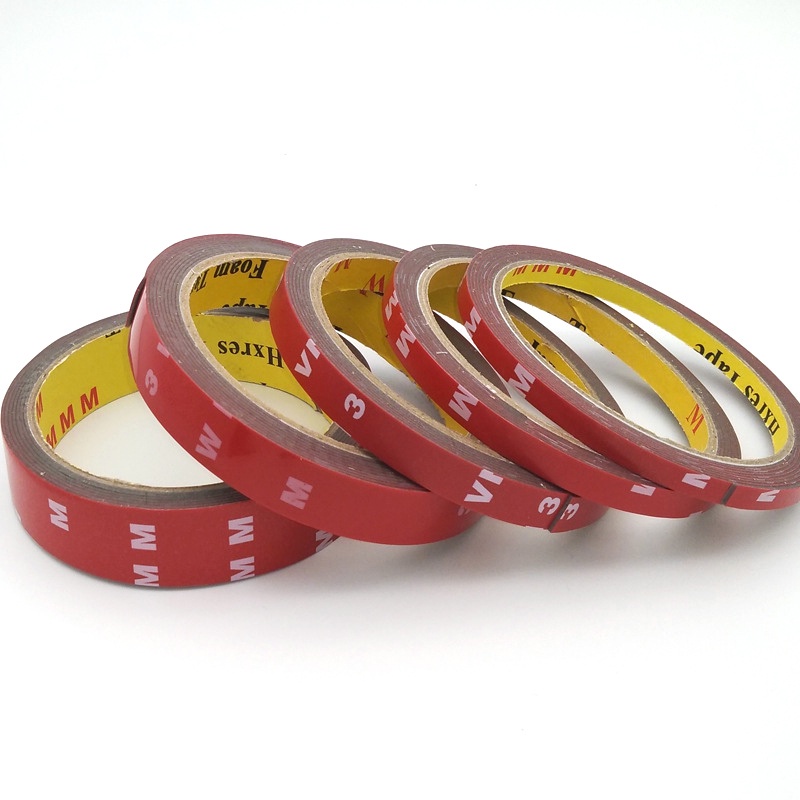 Băng keo hai mặt siêu bền 3M Băng keo siêu dính không thấm nước Cuộn 8mm / 12mm / 20mm * 3 mét