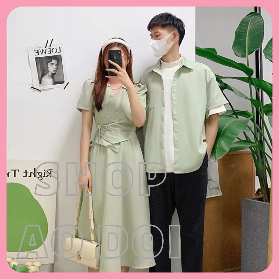 đồ đôi nam nữ dễ thương, chất đẹp để chụp hình cưới, đi du lịch