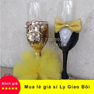【Chất Lượng】Ly Giao Bôi Đám Cưới - 1 Cặp