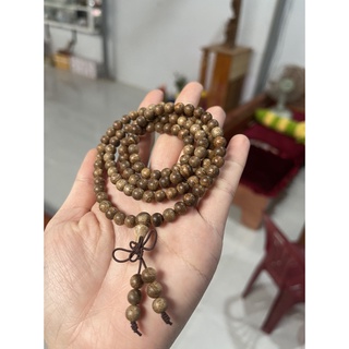 Vòng Trầm Hương Tự Nhiên - Tốc Rừng Nha Trang - Chuỗi Tràng 108 Hạt
