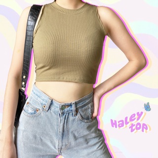 Áo Croptop nữ 3 lỗ thun gân body màu siêu đẹp