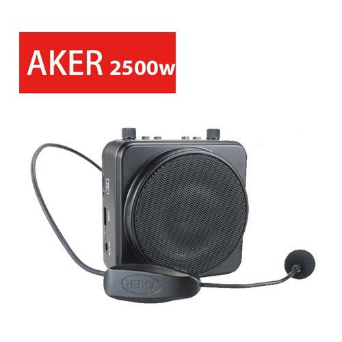 Máy Trợ Giảng AKER MR2500 Không Dây. Hỗ Trợ Bluetooth, Rõ Ràng, Âm Thanh Trung Thực, Dễ Dàng Sử Dụng. Bảo Hành 12 Tháng