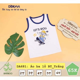 Áo ba lỗ bé trai Dokma (2-6Y)