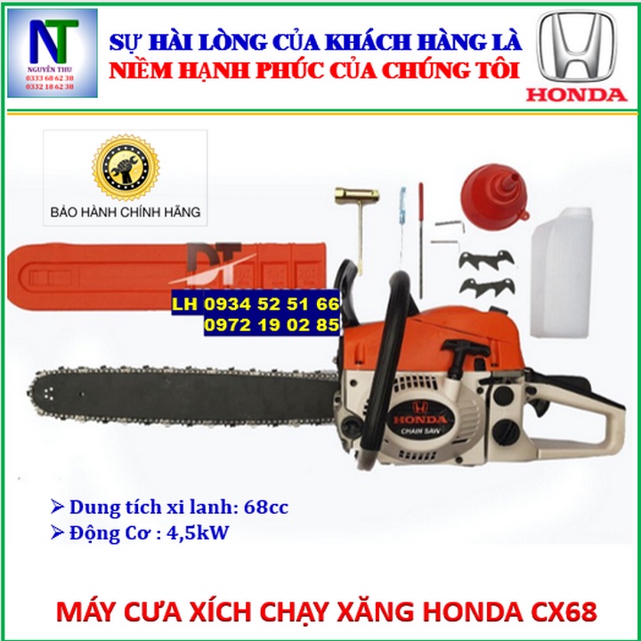Cưa gỗ Honda, Cưa Xích Honda CX68