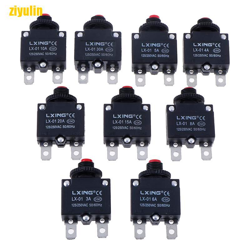 Cầu Dao Bảo Vệ Quá Tải 3A 4A 5A 6A 8A 10A 15A 20A