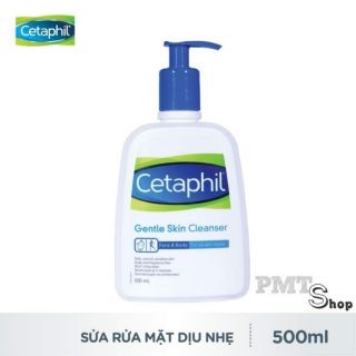 [Canada] Sữa rửa mặt Cetaphil Gentle Skin Cleanser dịu nhẹ, không xà phòng 500ml | 125ml