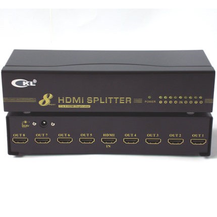 mULTI HDMI 1-8 CKL HD 98 ( 1.4 ) , BỘ CHIA MÀN HÌNH HDMI 1 RA 8 CKL HD 98