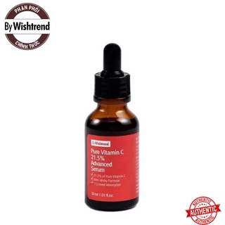 [Mã giảm giá] Tinh Chất Vitamin C Nồng Độ Cao Dưỡng Trắng Da, Mờ Thâm Nám By Wishtrend Pure Vitamin C 21.5 Advanced Seru