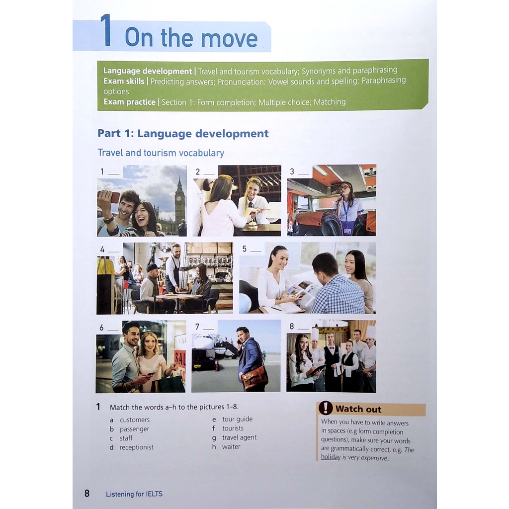 Sách Collins Listening For IELTS