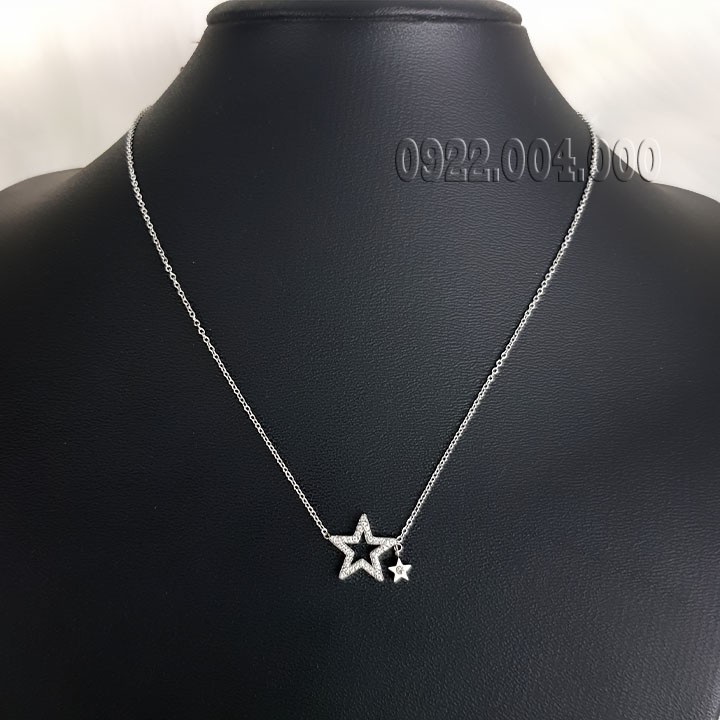 Dây chuyền ngôi sao đính đá, dây chuyền nữ DZ1689.