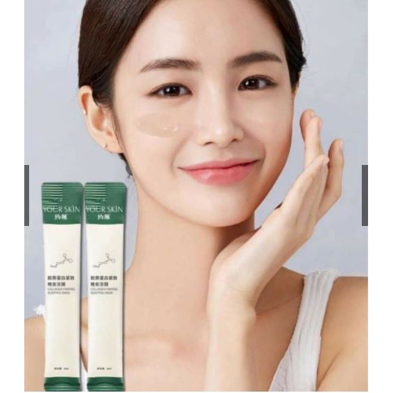 MẶT NẠ NGỦ THẠCH COLAGEN GIÚP NÂNG CƠ_CĂNG BÓNG_BỔ SUNG Colagen Cho Da