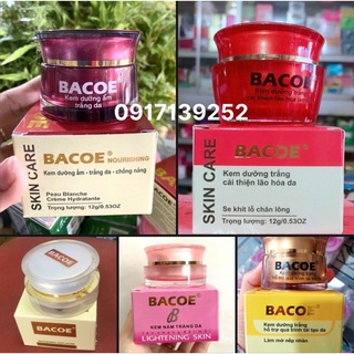 Kem bacoe đủ mẫu