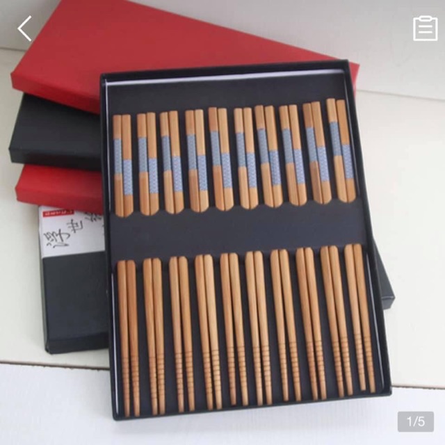 Đũa vi ca bộ 10 đôi