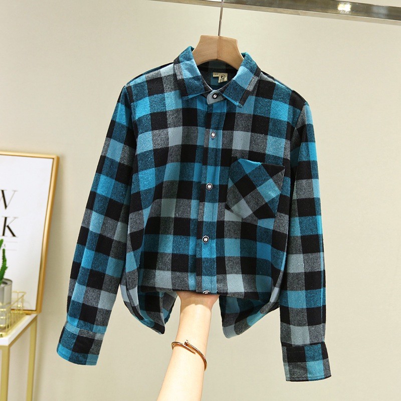 Áo sơ mi kẻ sọc unisex form rộng, chất mềm đẹp | BigBuy360 - bigbuy360.vn