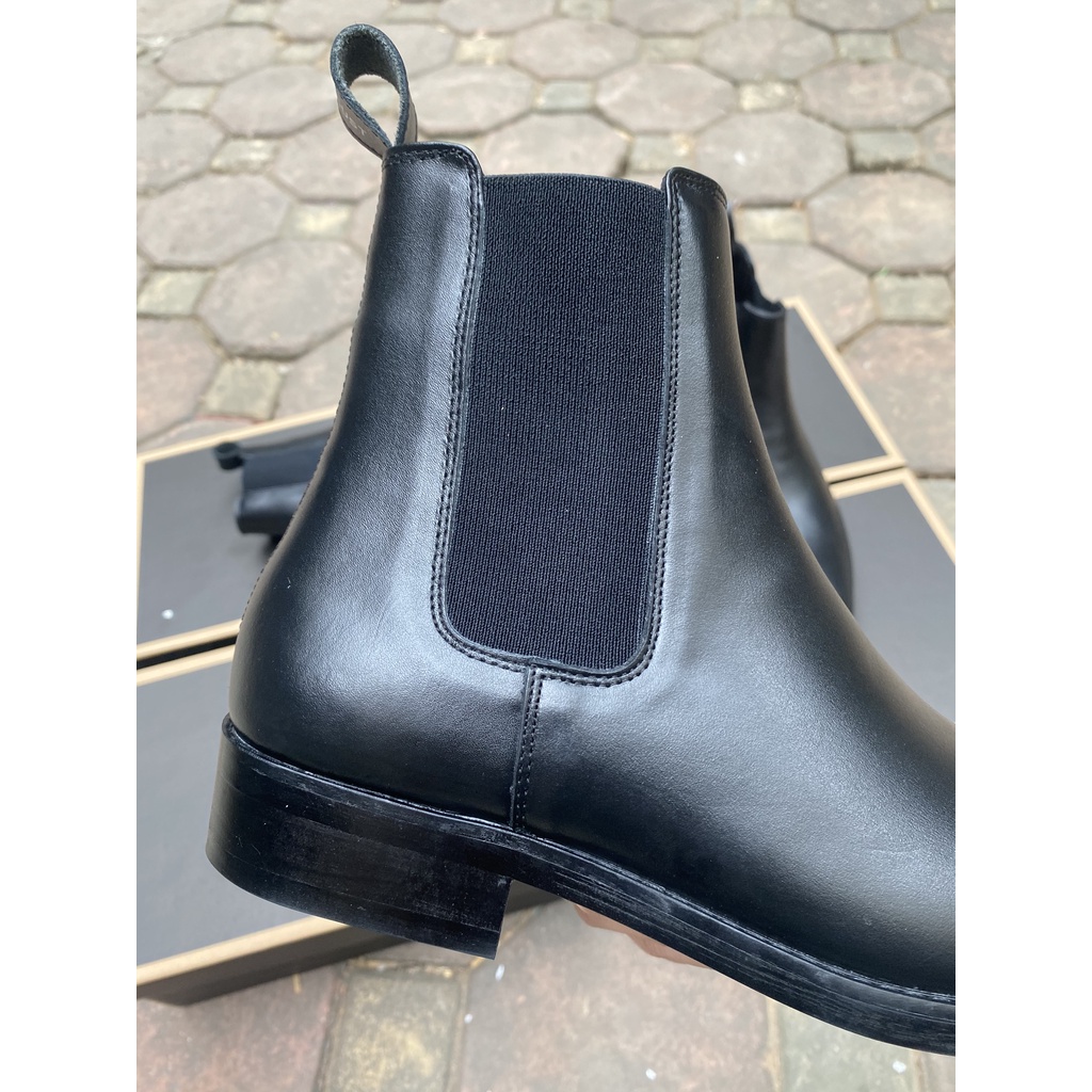 [ Đế Phíp ] Giày Chelsea Boots công sở, da bò nguyên tấm