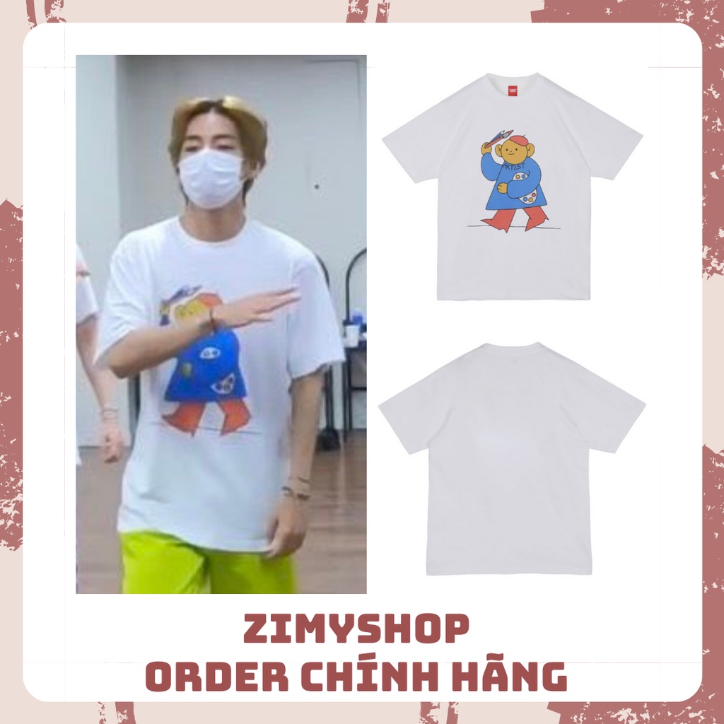ÁO PHÔNG TAEHYUNG BTS I AM ARTIST l ORDER HÀN QUỐC CHÍNH HÃNG
