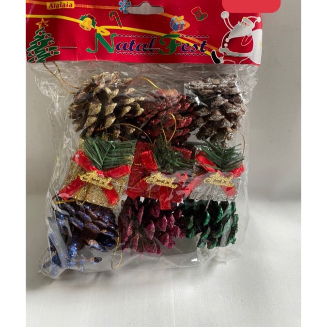 Phụ kiện trang trí cây thông noel Đồ trang trí giáng sinh