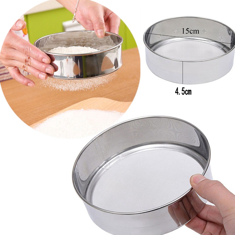 Bộ dụng cụ rây bột 60 món bằng thép không gỉ