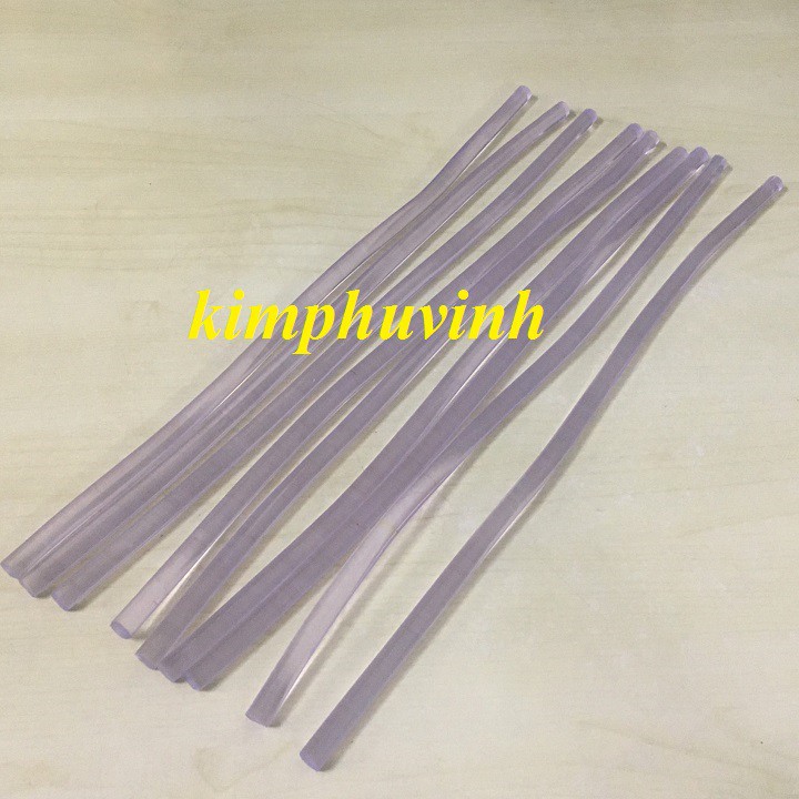 5 cây 7x300mm (Loại Tốt) - Keo nến silicon - Keo silicon nhỏ