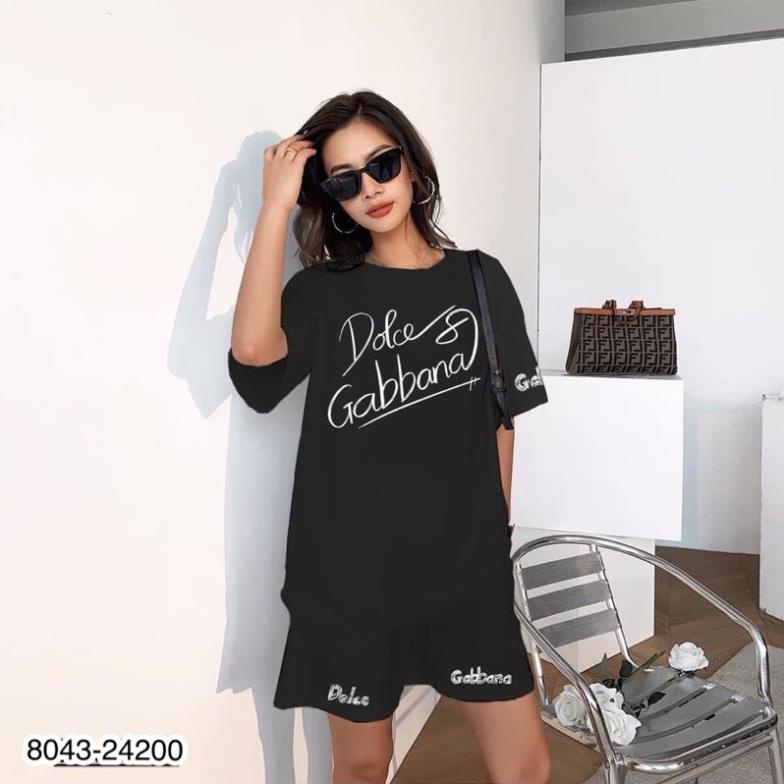 [Sẵn hàng] Bộ quần áo nam DG chữ thêu trước ngực -Bộ đồ nam mặc nhà cực đẹp -Shop Dũng Boutique