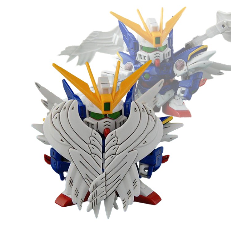 ✷♗Phiên bản Mini Q SD Gundam mô hình Flash God Wing Angel Quantum 00 lắp ráp đồ chơi cho trẻ em