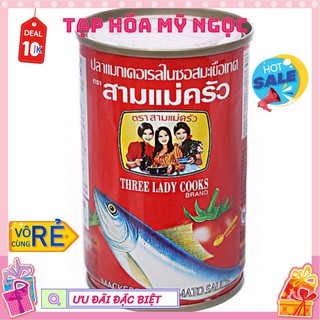 Cá nục xốt cà 3 Cô Gái hộp 155g