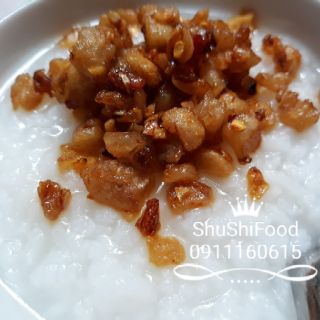 Tóp mỡ cháy mắm tỏi