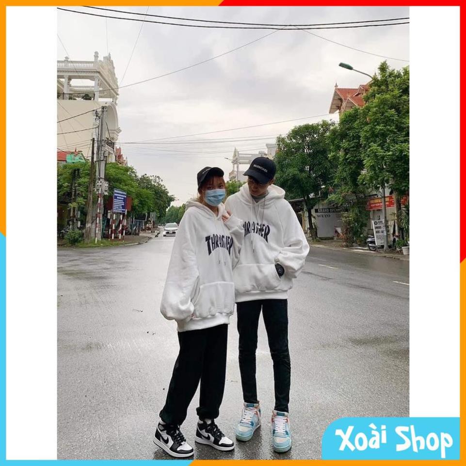 Áo Hoodie Nam Nữ From Rộng Chất Nỉ THRASHER , Áo Hôdie Nữ Hot Hit | BigBuy360 - bigbuy360.vn