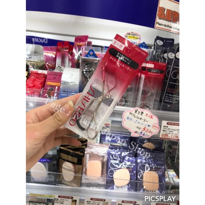 [Sale] Kẹp mi, kẹp bấm mi của Shiseido Nhật Bản Chính Hãng