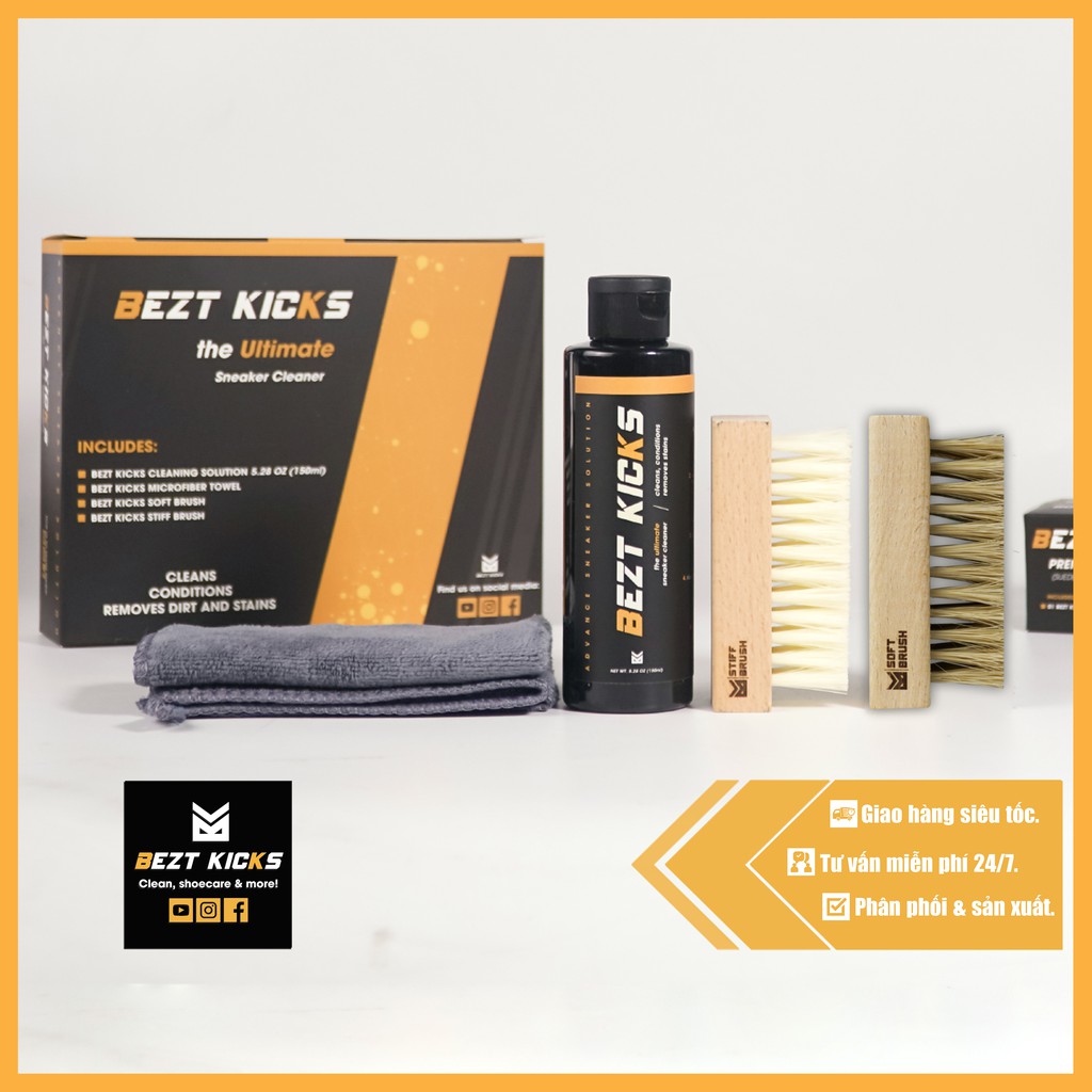 Bộ làm sạch giày Bezt Kicks Ultimate Sneaker Cleaner.