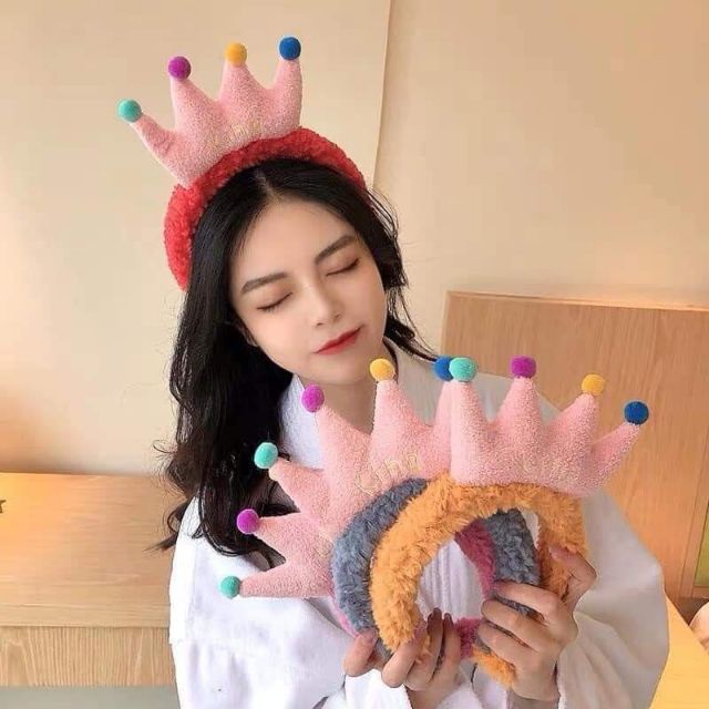 Băng Đô Turban Vải Nhung Mềm Nhiều Mẫu Cute