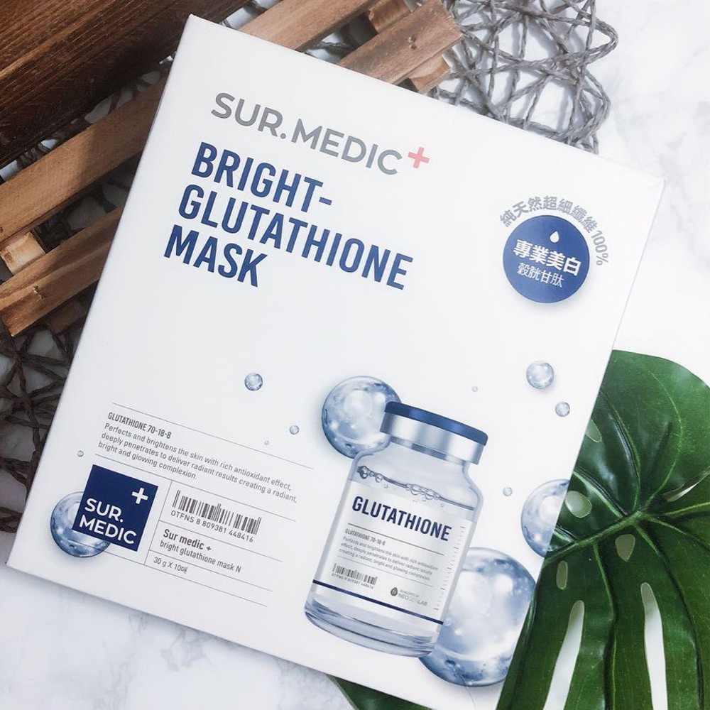 Mặt Nạ Trắng Da Sur.Medic Super Glutathione 100 Bright Mask (Miếng lẻ)