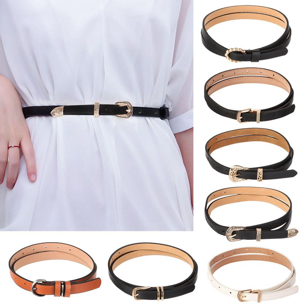 Thắt Lưng Mỏng Co Giãn Điều Chỉnh Được Thời Trang Xuân Hè