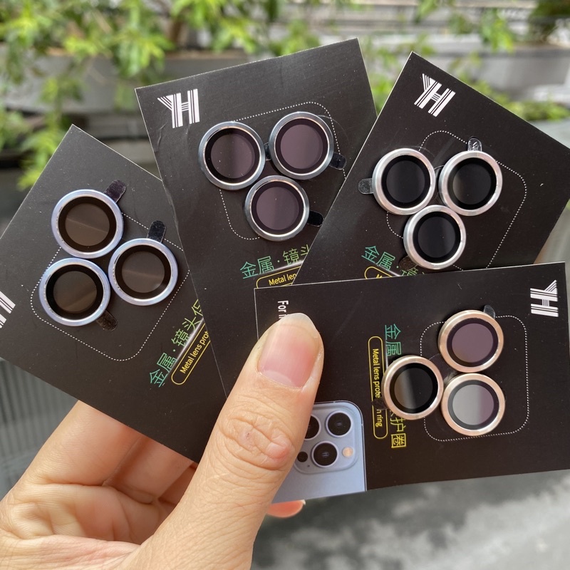 dán viền bảo vệ camera 14promax/14pro/14/13/13mini/13pros13promax đủ màu bảo vệ camera